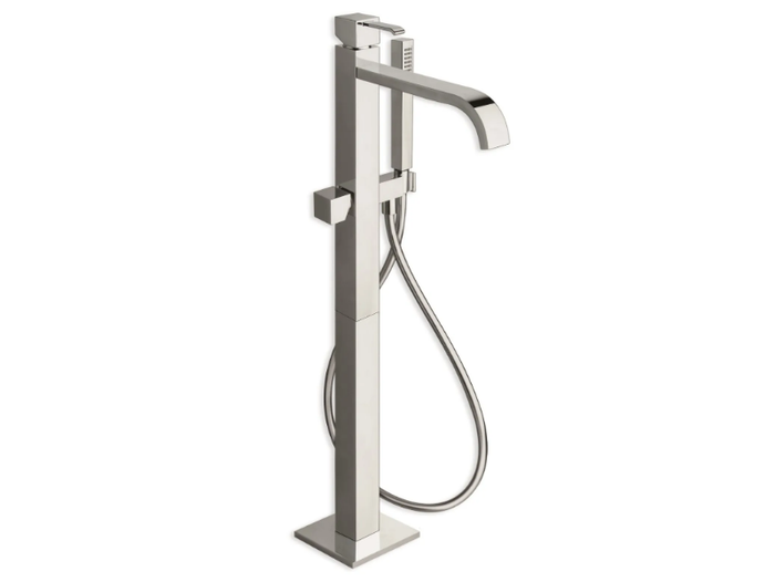 QUADRI CRIQM189 - Floor standing bathtub mixer with hand shower _ CRISTINA Rubinetterie